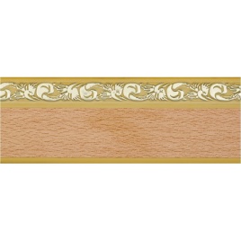 Карниз "Галант" с пов. (Ажур 5см) 3-х пол. 4,0м бук