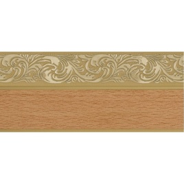 Карниз "Галант" с пов. (Жасмин) 2-х пол. 1,5м бук