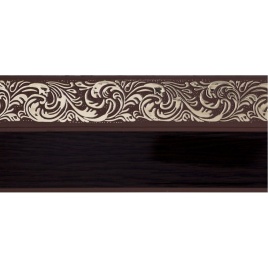 Карниз "Галант" с пов. (Жасмин) 2-х пол. 1,5м венге