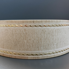 Карниз "Галант" с пов. (Ария) 3-х пол. 1,6м бежевое золото (342)